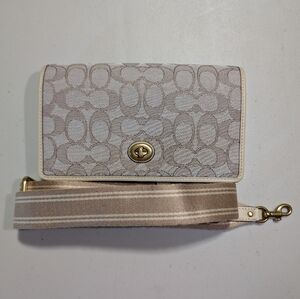 Haiden Jacquard Coach Crossbody